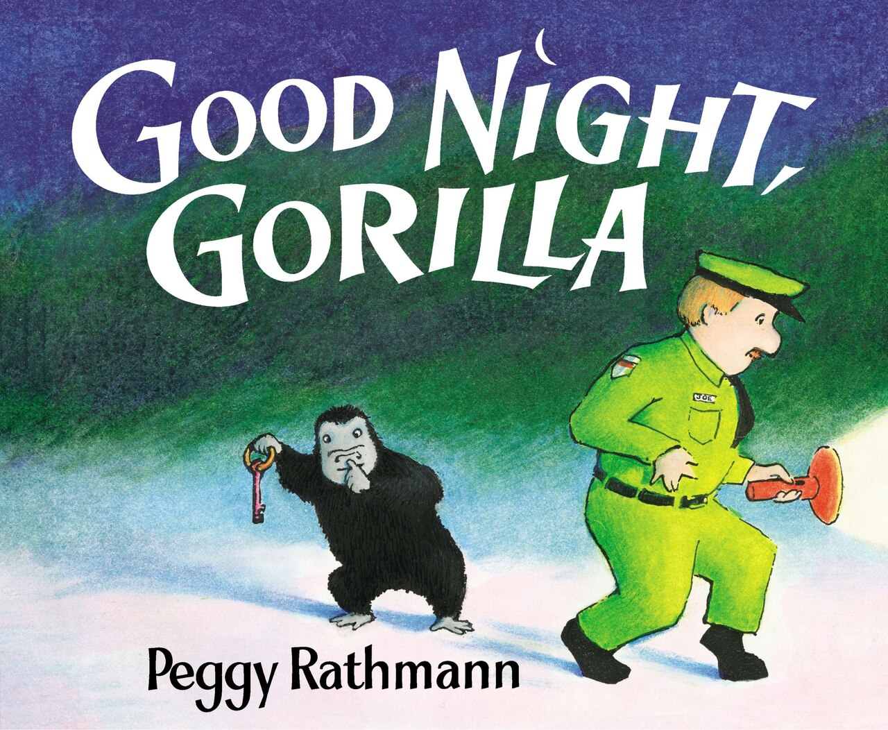 122 Good Night, Gorilla 音声絵本 Buenas noches, Gorila by Peggy Rathmann, (Boxed Set) | Indigo