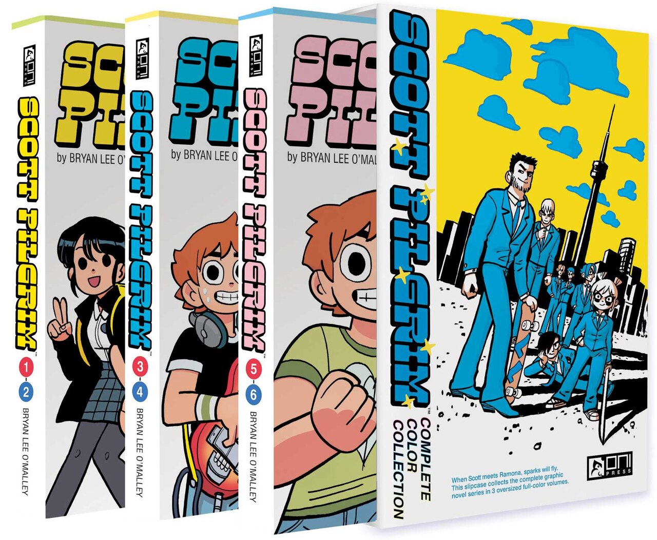 Scott Pilgrim Color Collection Slipcase Set by Bryan Lee OMalley