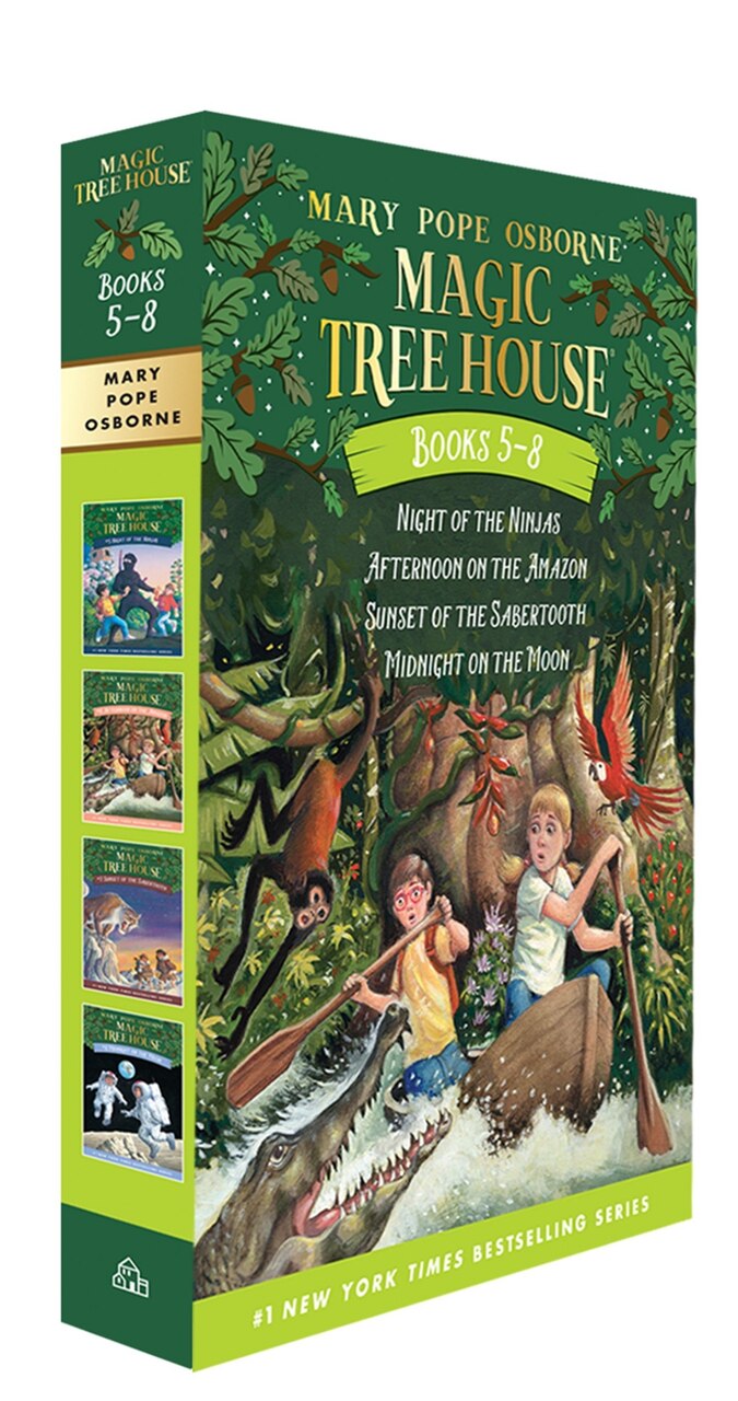 Magic Tree House Books 5-8 Boxed Set: Night of the Ninjas