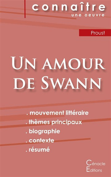 Fiche de lecture Un amour de Swann de Marcel Proust (analyse littéraire ...