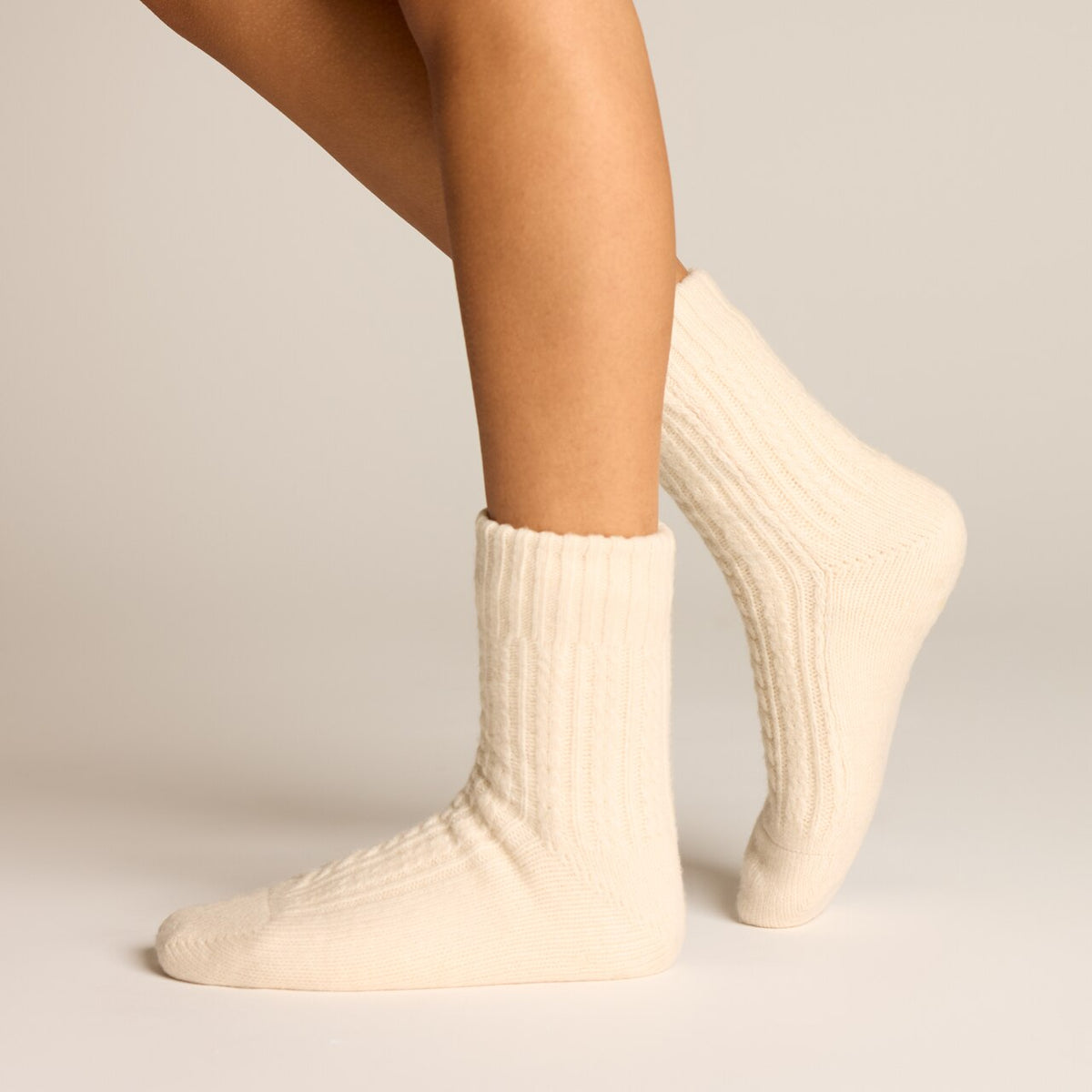 Cable Knit Reading Socks™ - image 1