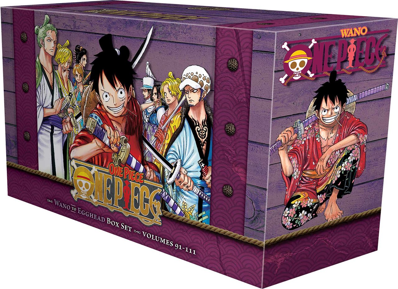 One Piece Box Set 5: Wano to Egghead: Volumes 91-111 by Eiichiro