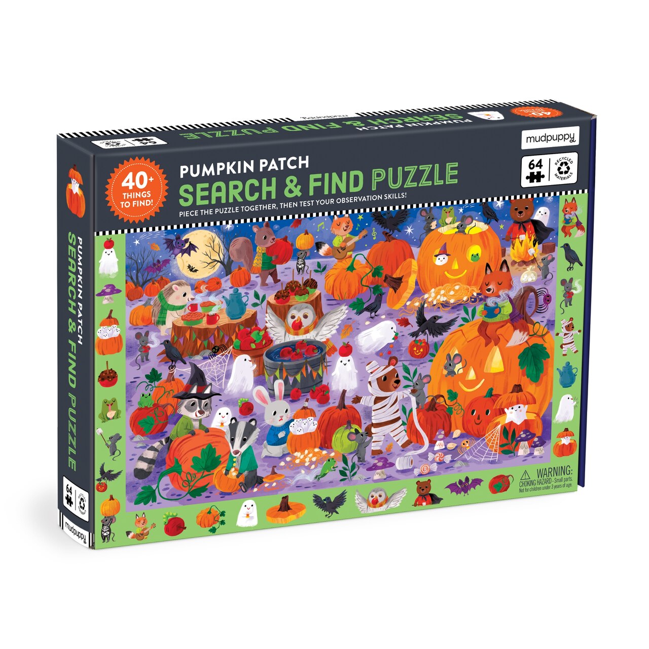 Pumpkin Patch 64 Piece Search & Find Puzzle - image 1
