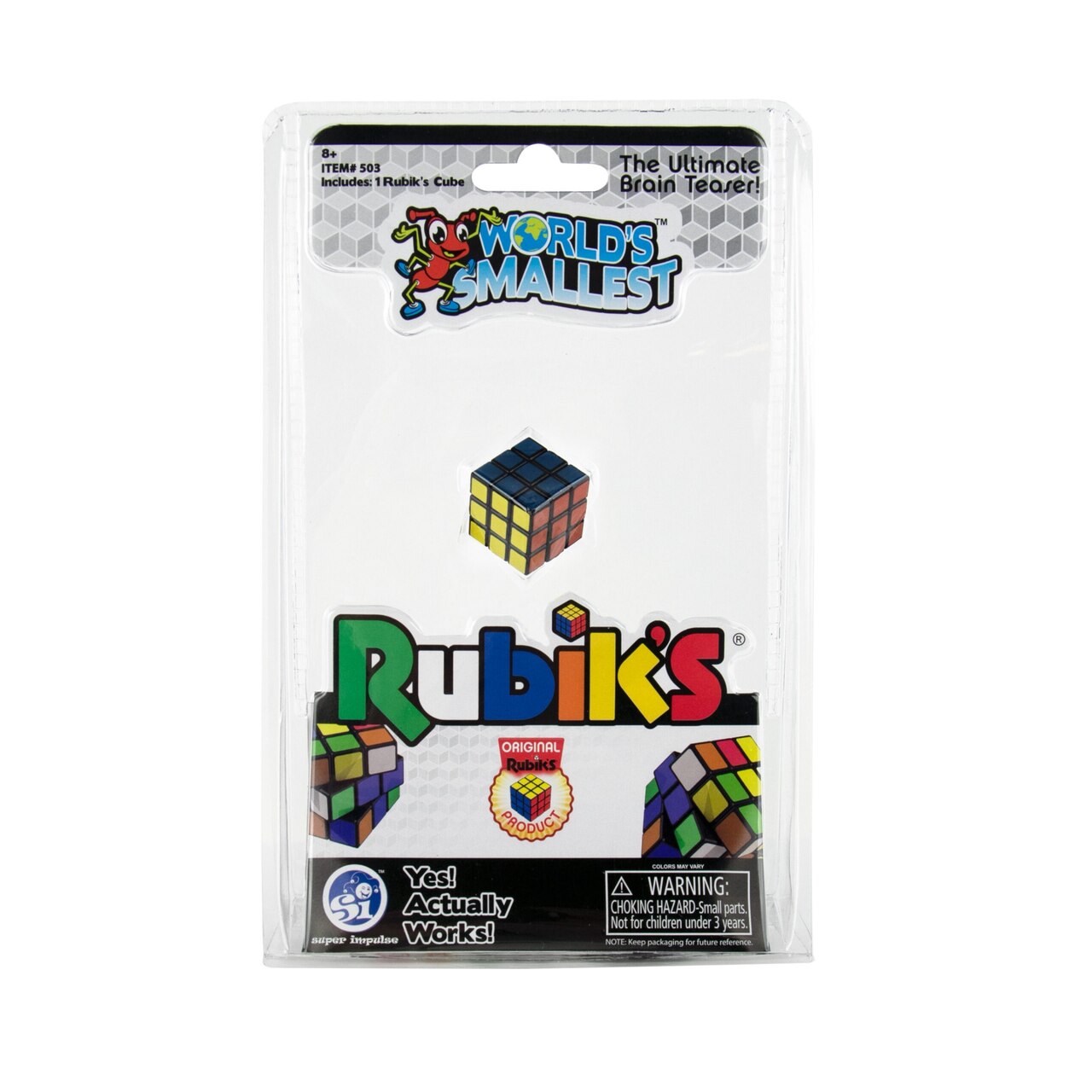 World's Smallest Rubik's Cube | Indigo