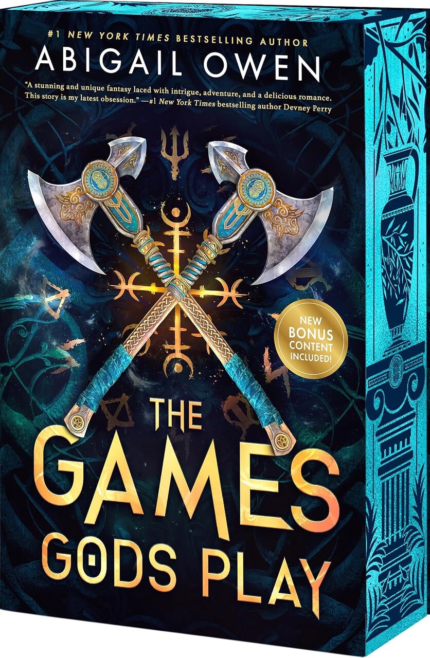 The Games Gods Play: An Enemies-to-Lovers Greek Gods Romantasy - image 1