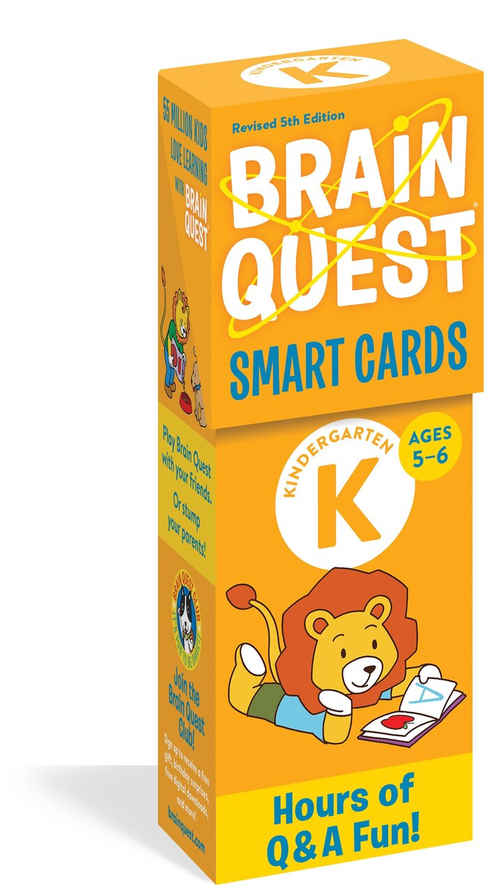 Brain Quest Kindergarten Smart Cards Revised 5th Edition by