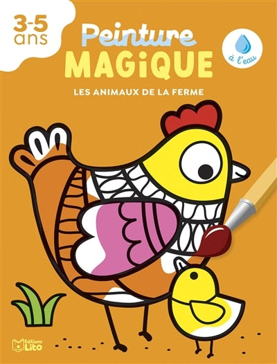 Les animaux de la ferme: peinture magique à l'eau - image 1