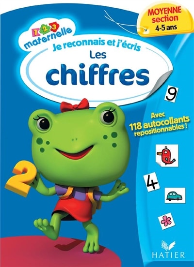 Je reconnais et j'écris les chiffres, moyenne section 4-5 ans - image 1
