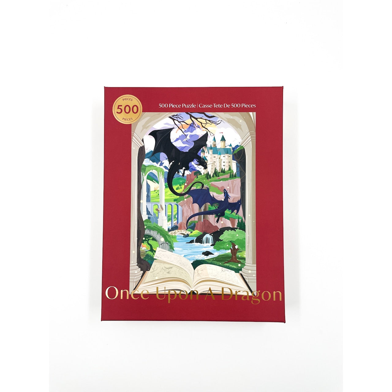 Once Upon a Dragon Puzzle, 500 Piece | Indigo