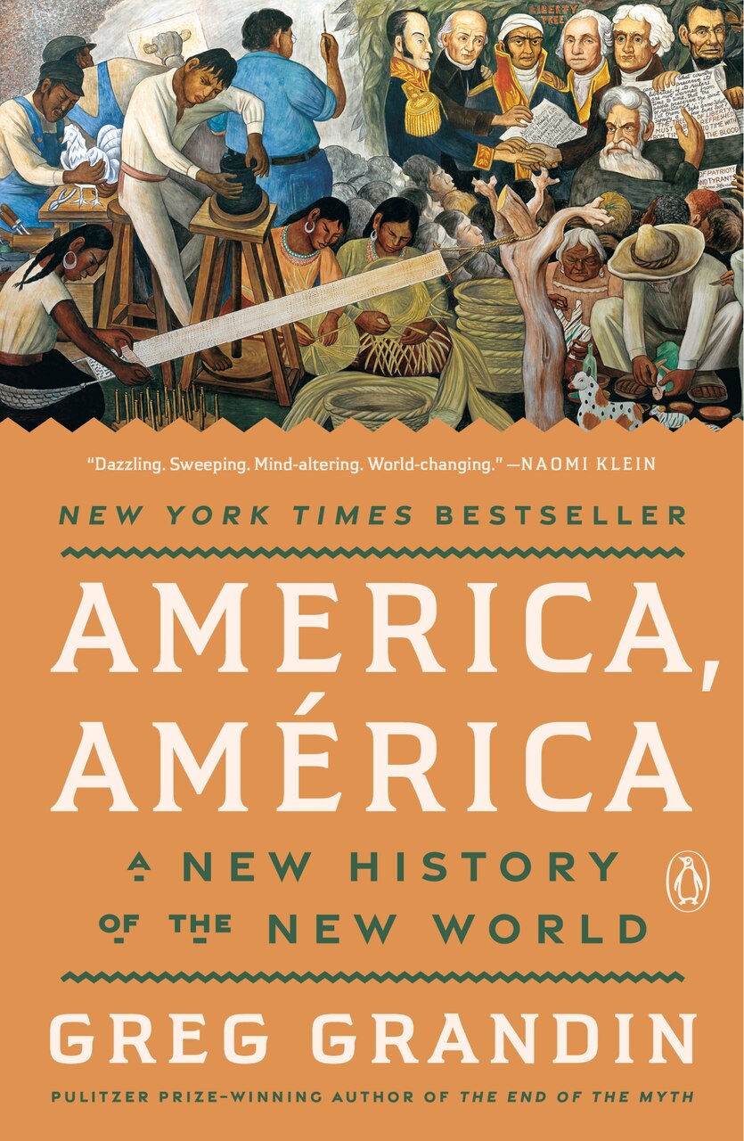 洋書 The story of America America, América: A New History of the New World by Greg Grandin