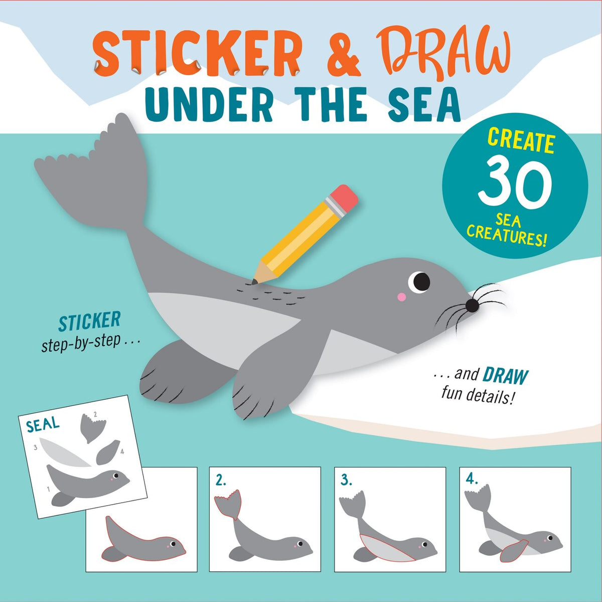 Sticker & Draw Under The Sea | Indigo