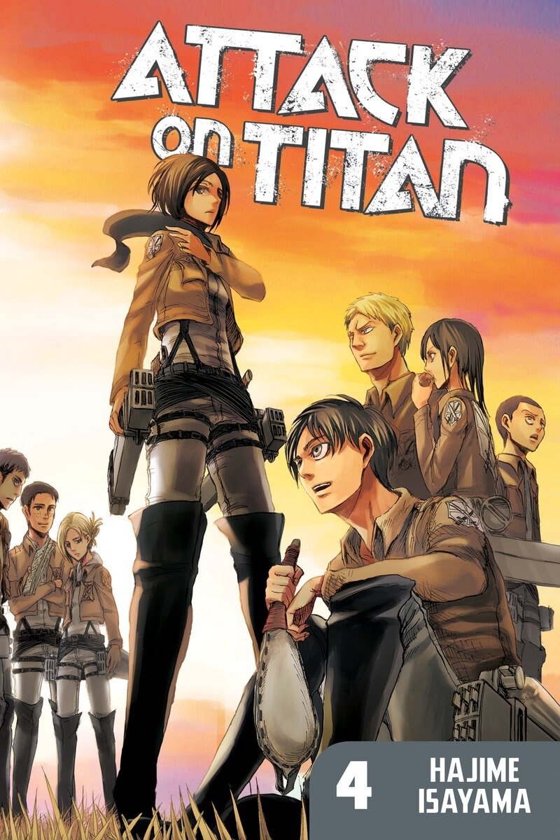 【初版】Attack on Titan 原画集 第4巻 Attack on Titan 4 by Hajime Isayama, (Paperback) | Indigo