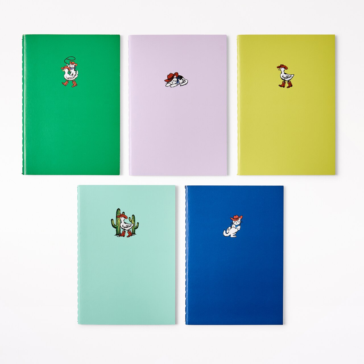 Set of 5 Mini Journals, Icons - image 1