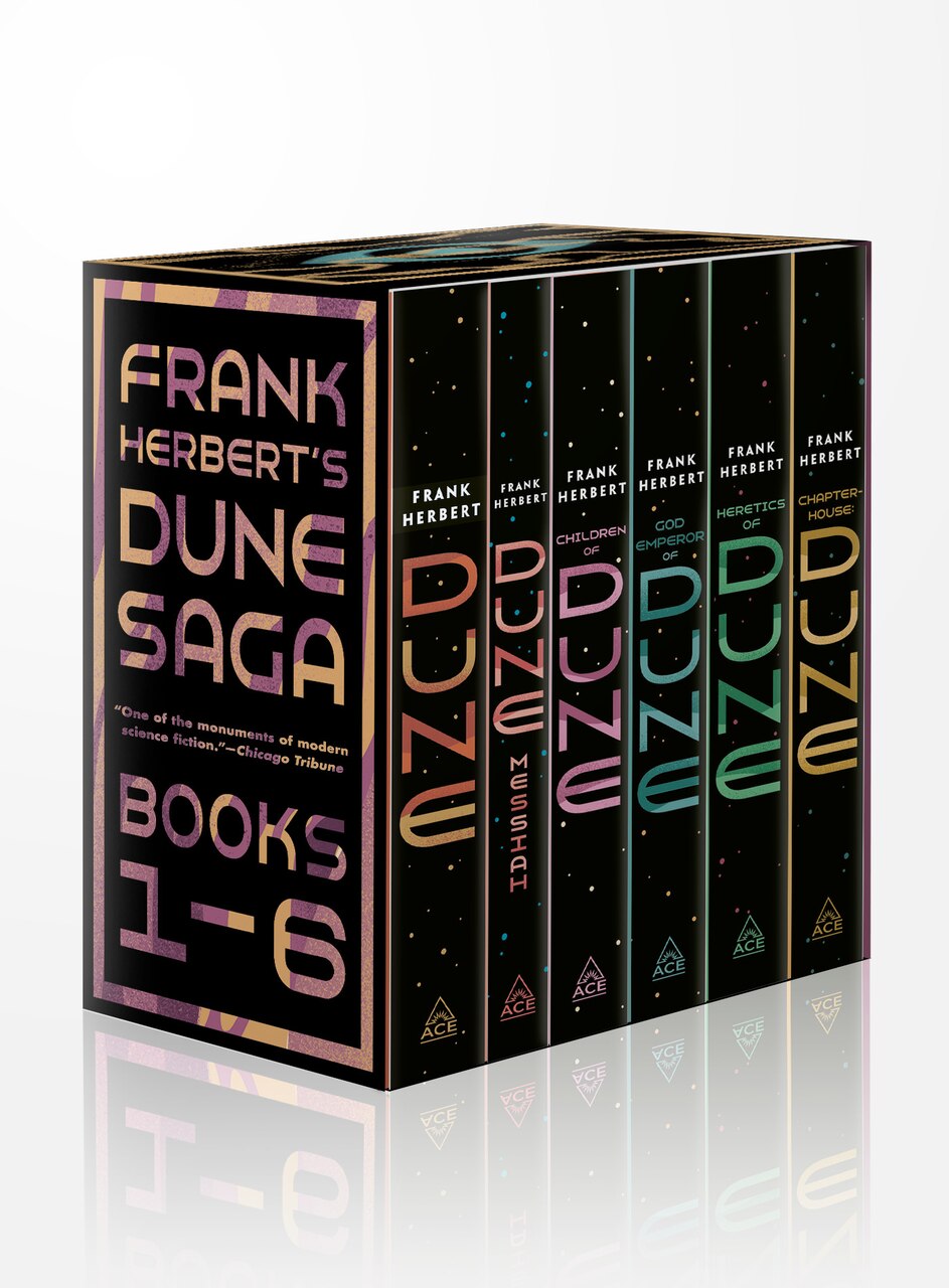 DUNE 英語版 全9冊セット Frank Herbert's Dune Saga 6-Book Boxed Set: Dune, Dune Messiah