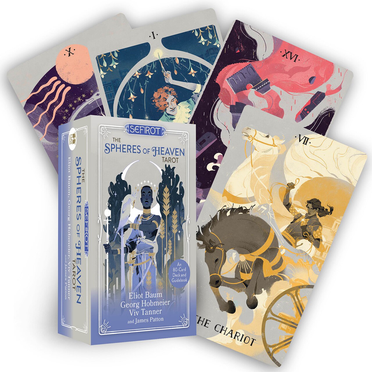 Sefirot - The Spheres of Heaven Tarot: An 80-Card Deck & Guidebook Inspired by Marseille Tarot, Kabbalistic Teachings, and Esoteric Wisdom - image 1