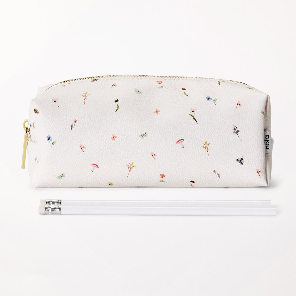Large Box Pouch, Ivory Floral - image 1