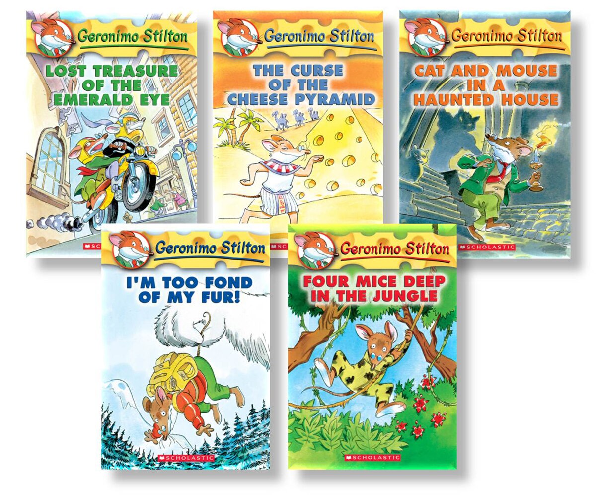 Geronimo Stilton Starter Pack: (Books 1-5) by Geronimo Stilton
