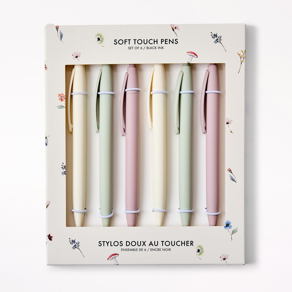 Soft Touch Pens, Set of 6, Fall Botanical - image 1