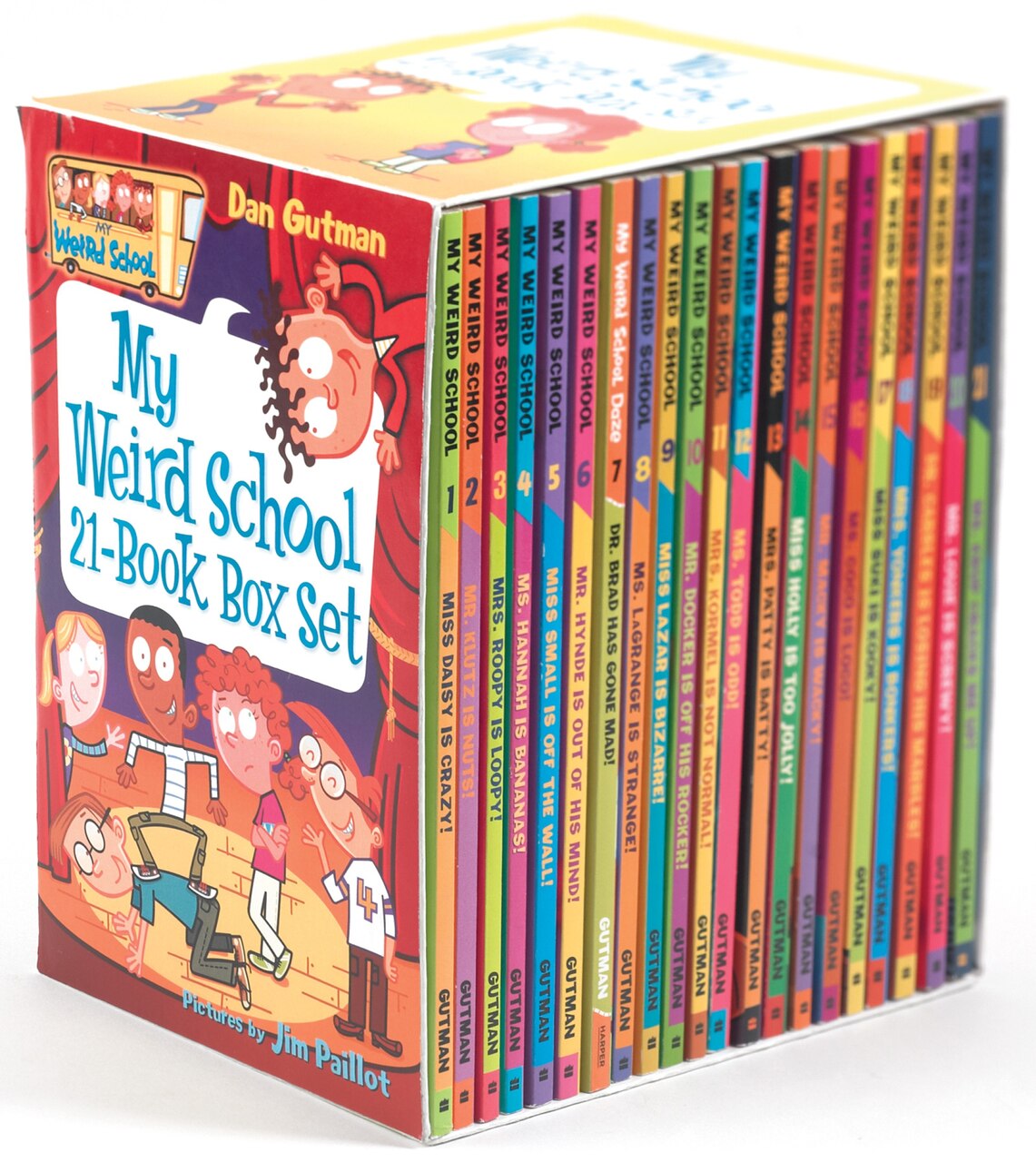 My Weird School 21-Book Box Set by Dan Gutman, (Boxed Set) | Indigo