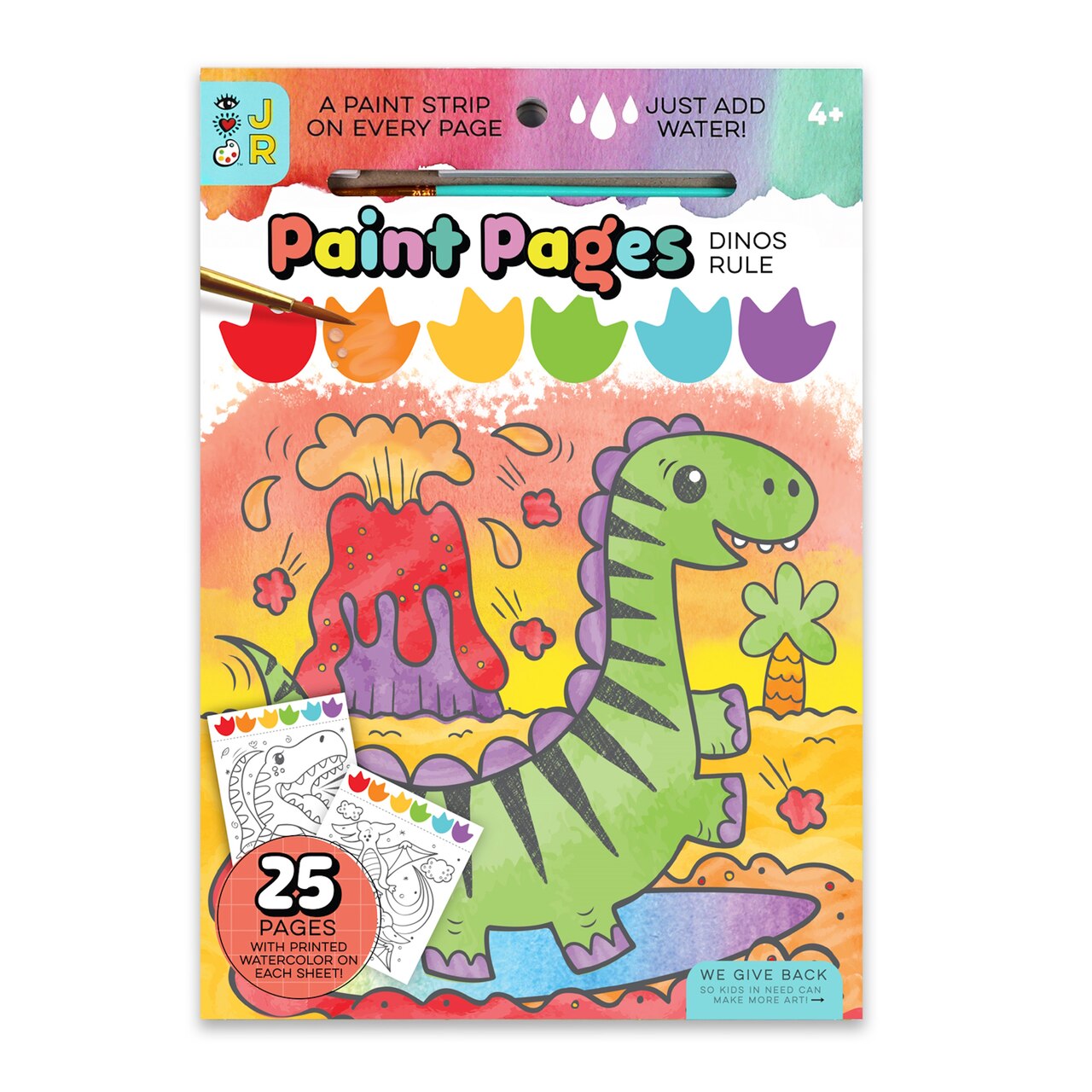 iHeartArt Paint Pages - Dinos Rule - image 1