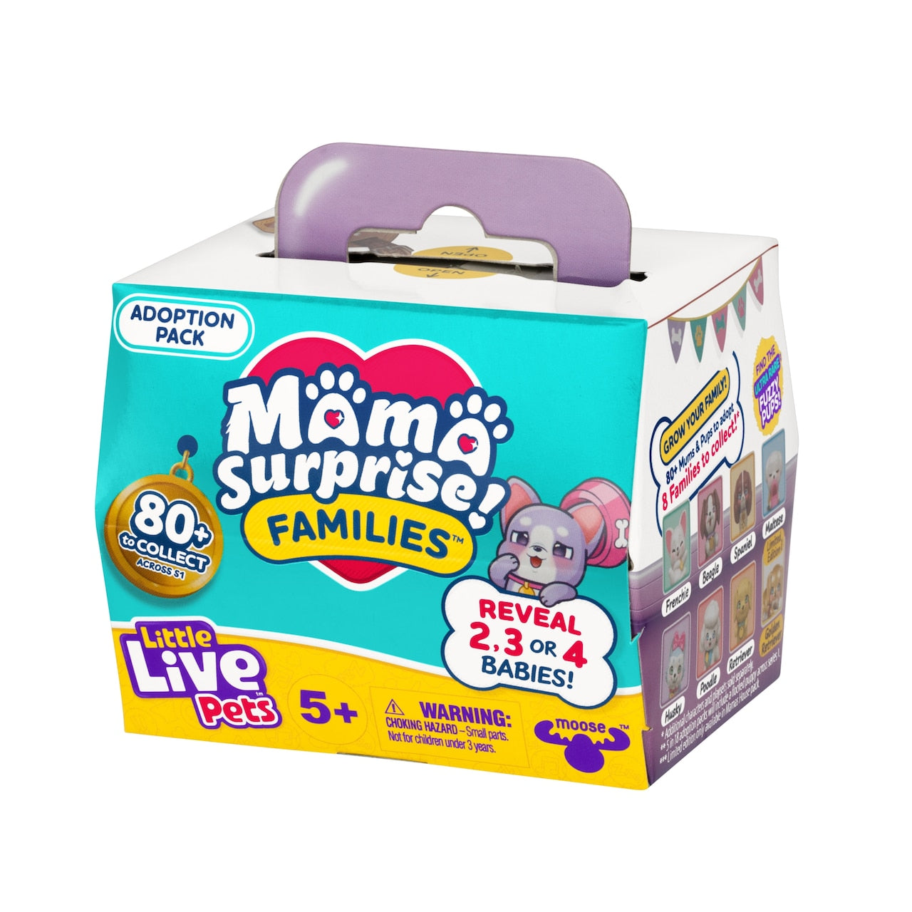MR.CHILDREN BIRTH ALIVE ボックスセット Little Live Pets Mama Surprise Families S1 Puppy Adoption Pack