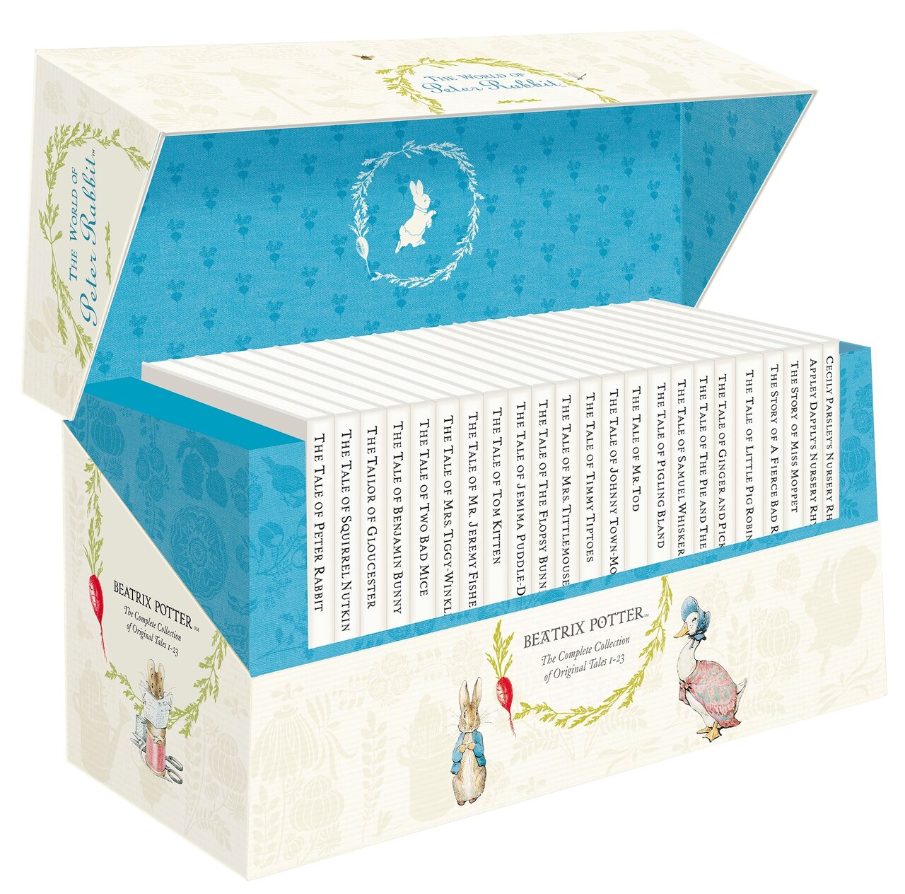 The Original Peter Rabbit Presentation Box 1-23 R/I by Beatrix