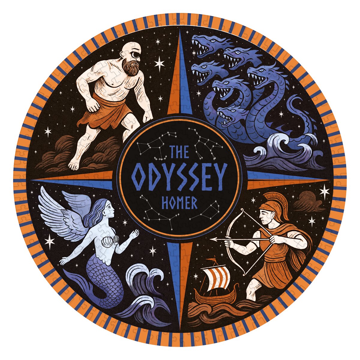 The Odyssey 500pc Circular Jigsaw Puzzle - image 1