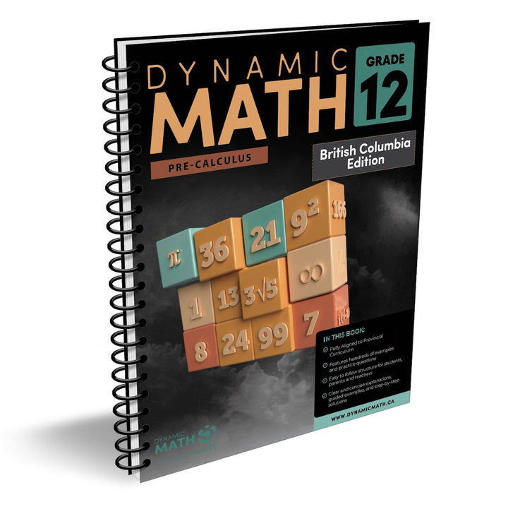 Dynamic Math Grade 12: Pre-calculus (BC Edition) by Alan R. Taylor ...