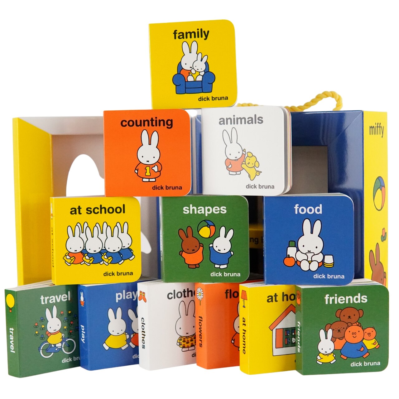 Miffy My Little Learner Library by Dick Bruna, (Board Book) | Indigo
