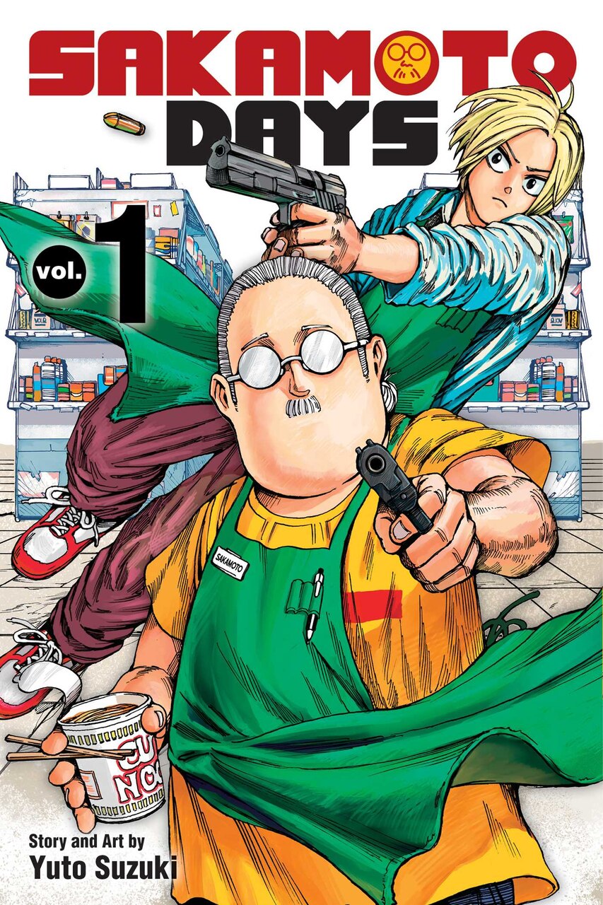 少年漫画 SAKAMOTO DAYS 1 Sakamoto Days, Vol. 1: The Legendary Hit Man by Yuto Suzuki