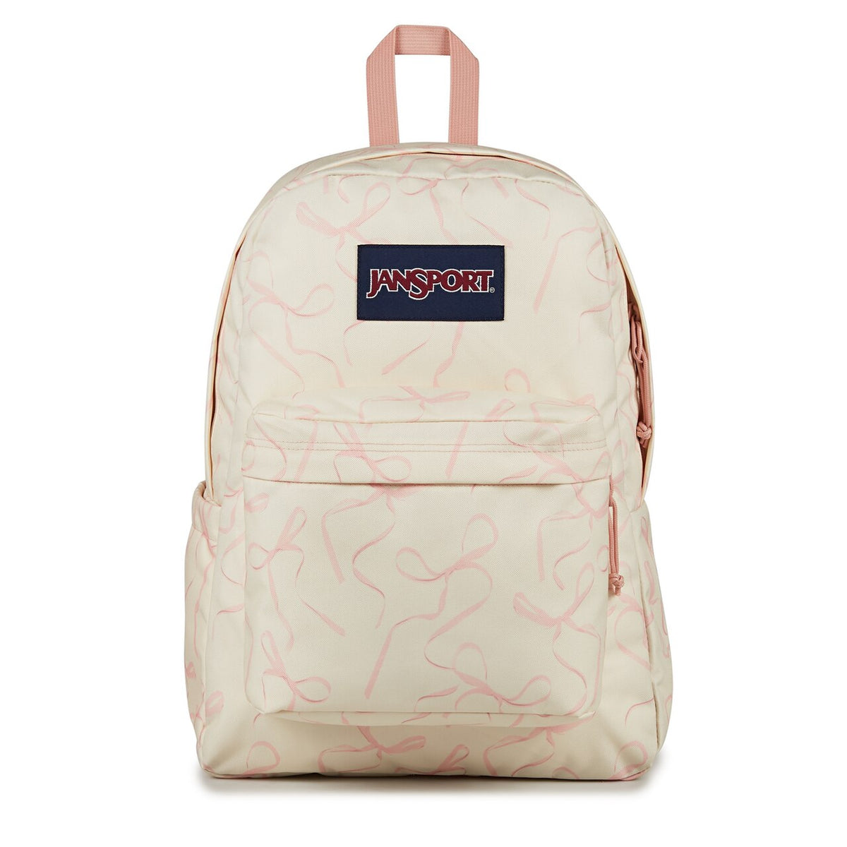 jansport right pack expressions white artist rose SuperBreak Plus Backpack - Rows of Bows Fjällräven Kanken Rucksack im The Right Pack backpack Color:True Black FC25 LIT