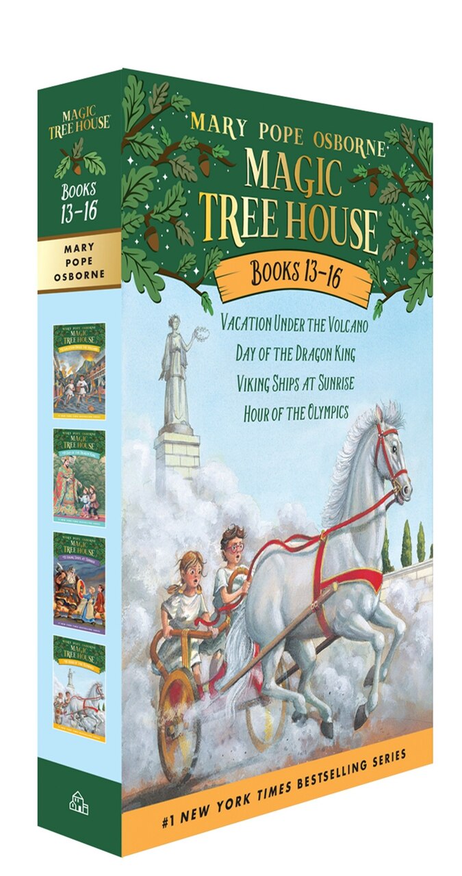 Magic Tree House 全13冊セット Magic Tree House Books 13-16 Boxed Set: Vacation Under the Volcano