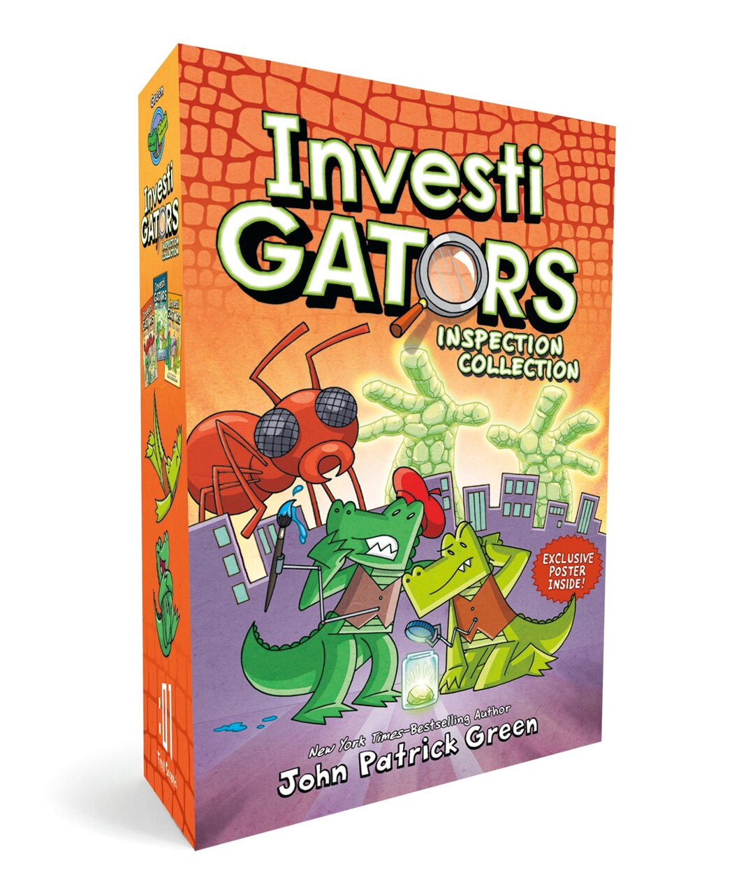 InvestiGators: Inspection Collection Boxed Set: Ants in Our P.A.N.T.S., Braver and Boulder, and Heist and Seek - image 1