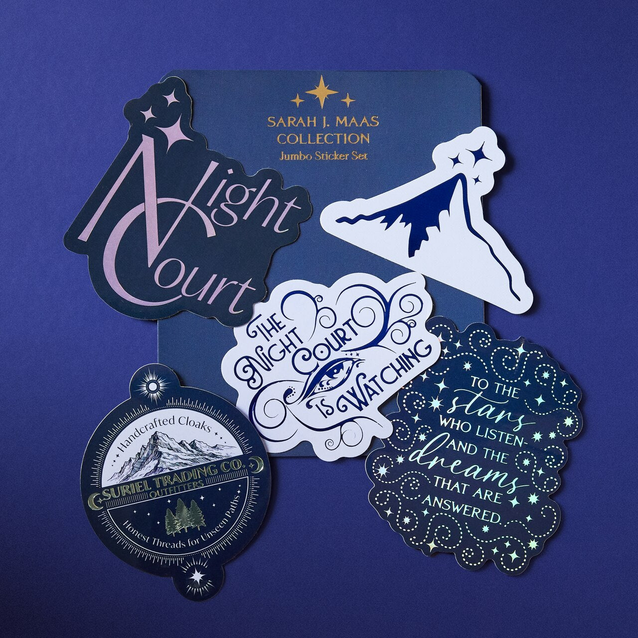 Jumbo Sticker Set, Night Court - image 1