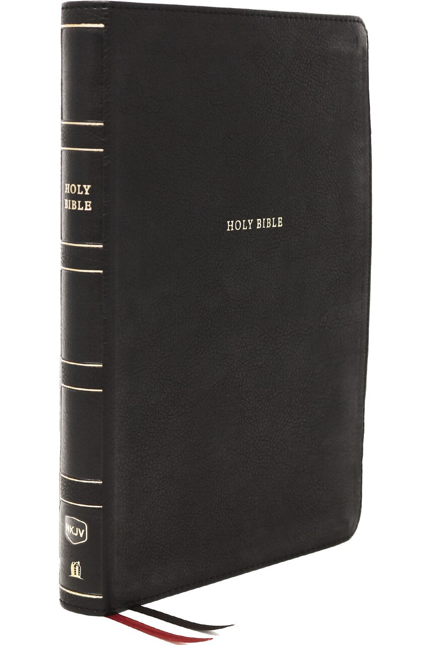 NKJV Holy Bible, Super Giant Print Reference Bible, Black