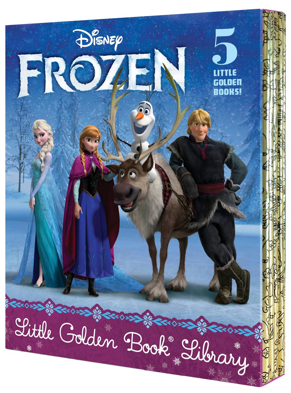 Frozen Little Golden Book Library (Disney Frozen): Frozen; A New