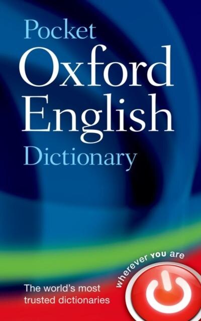 Pocket Oxford English Dictionary by Oxford Dictionaries