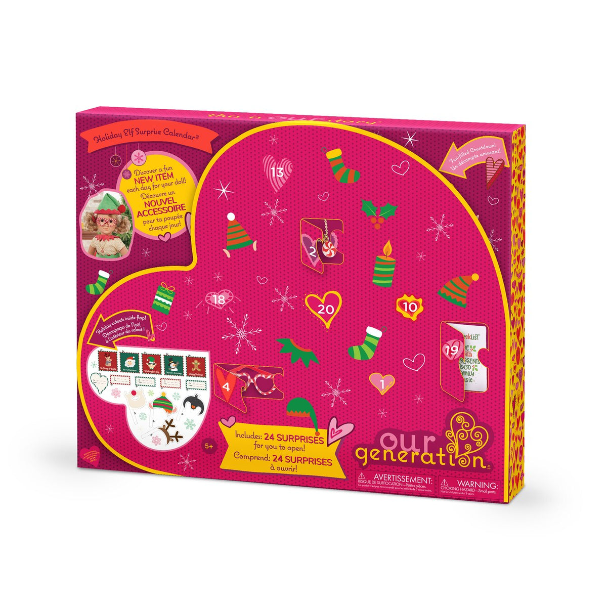 Our Generation Advent Calendar - Holiday Elf Theme - image 1