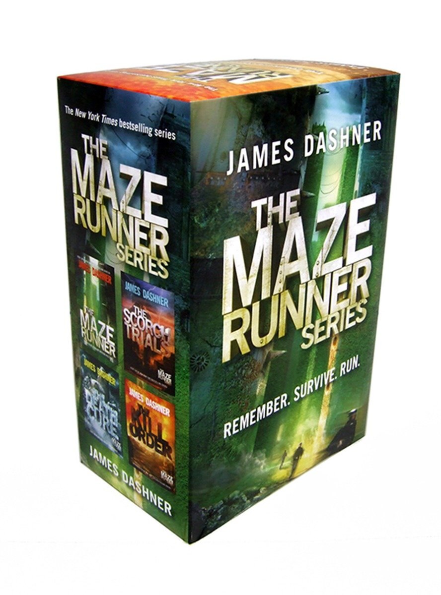 The Maze Runner Series (4-Book) by James Dashner, (Boxed Set (2017