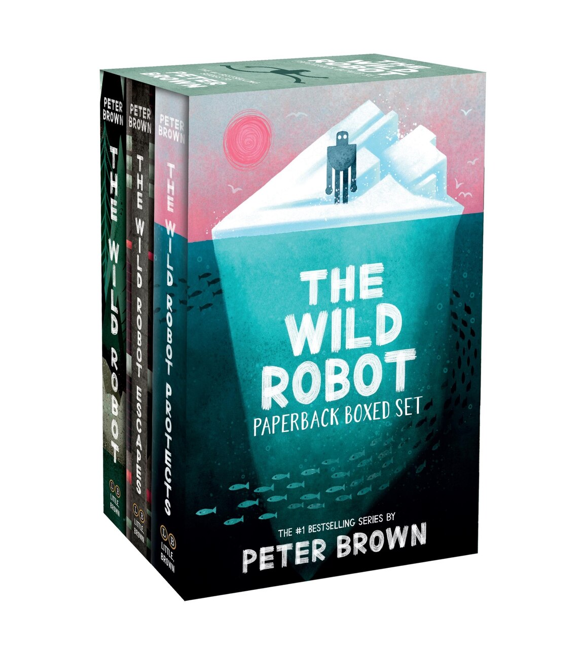 The Wild Robot Paperback Boxed Set by Peter Brown, (Boxed Set