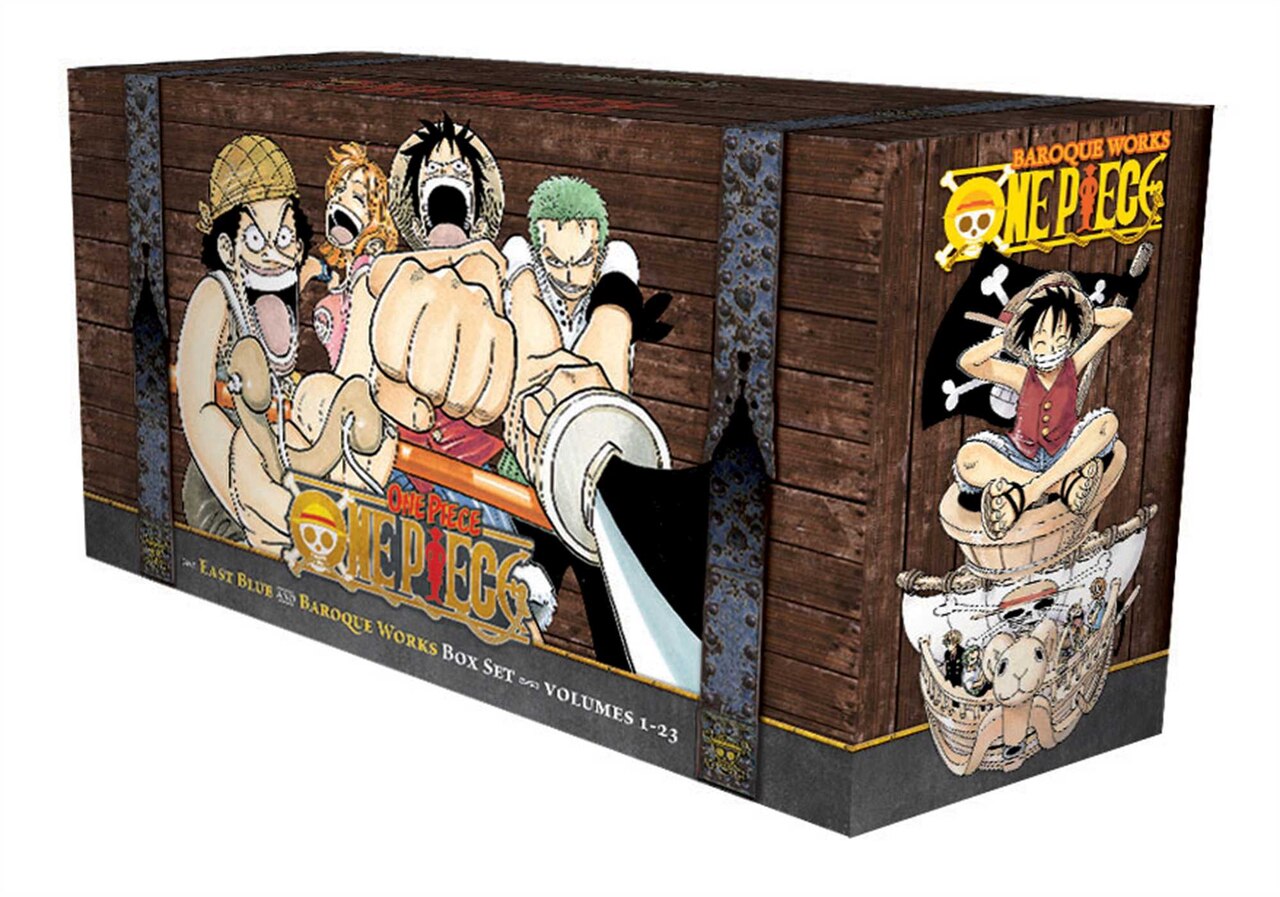 少年漫画 ONE PIECE First Print 20books set w/obi One Piece Box Set 1: East Blue and Baroque Works: Volumes 1-23