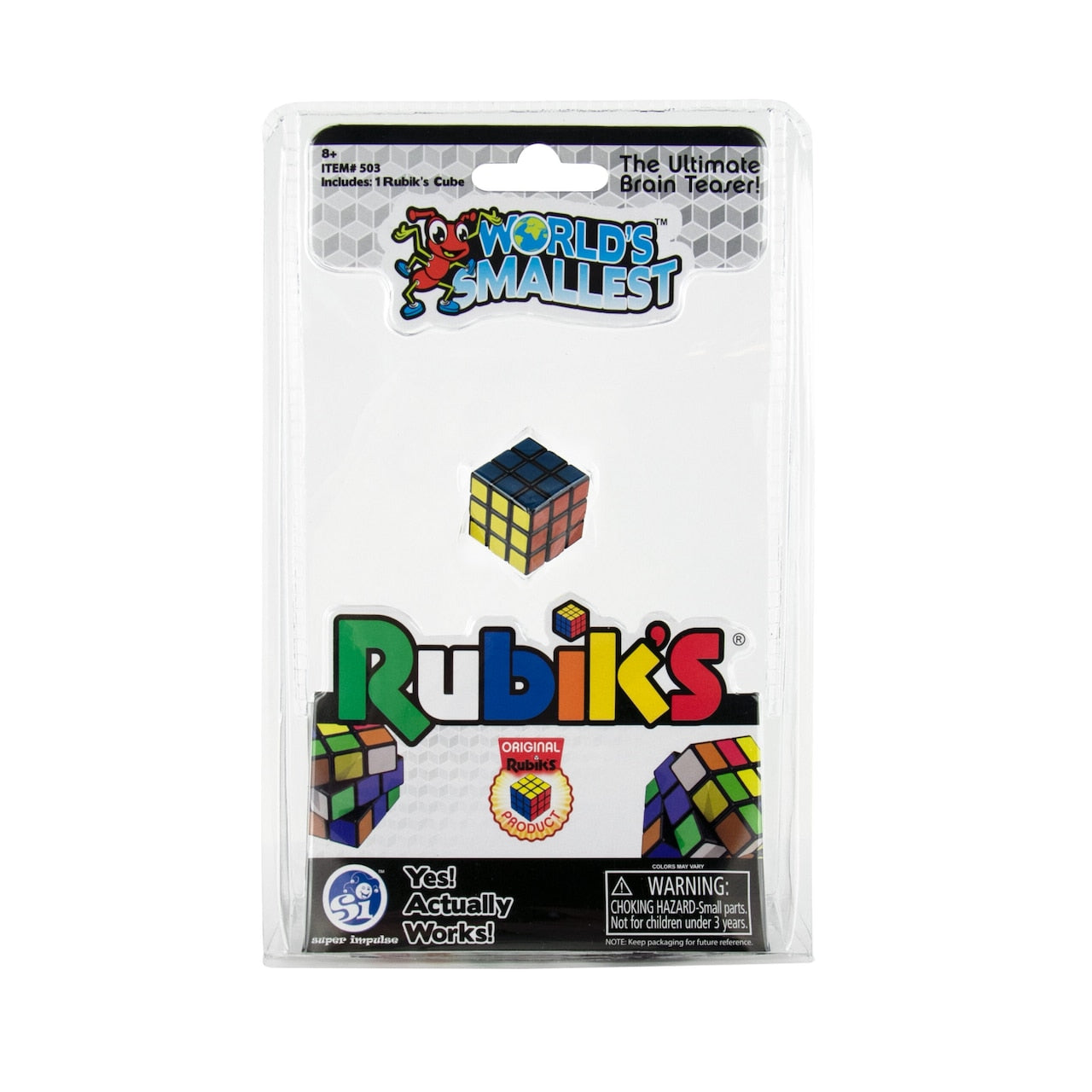 World's Smallest Rubik's Cube | Indigo