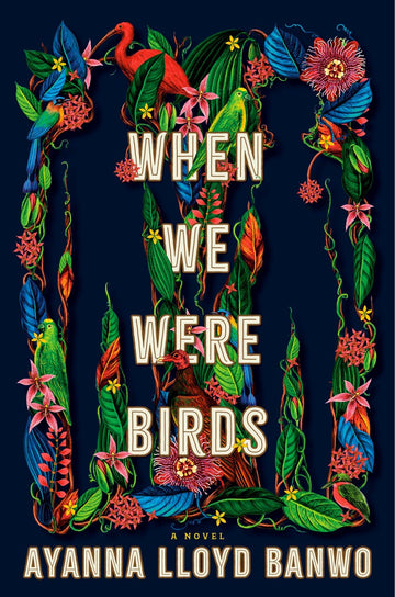 The cover of the novel When We Were Birds by Ayanna Lloyd Banwo. Its caption says, When We Were Birds by Ayanna Lloyd Banwo. December 18.