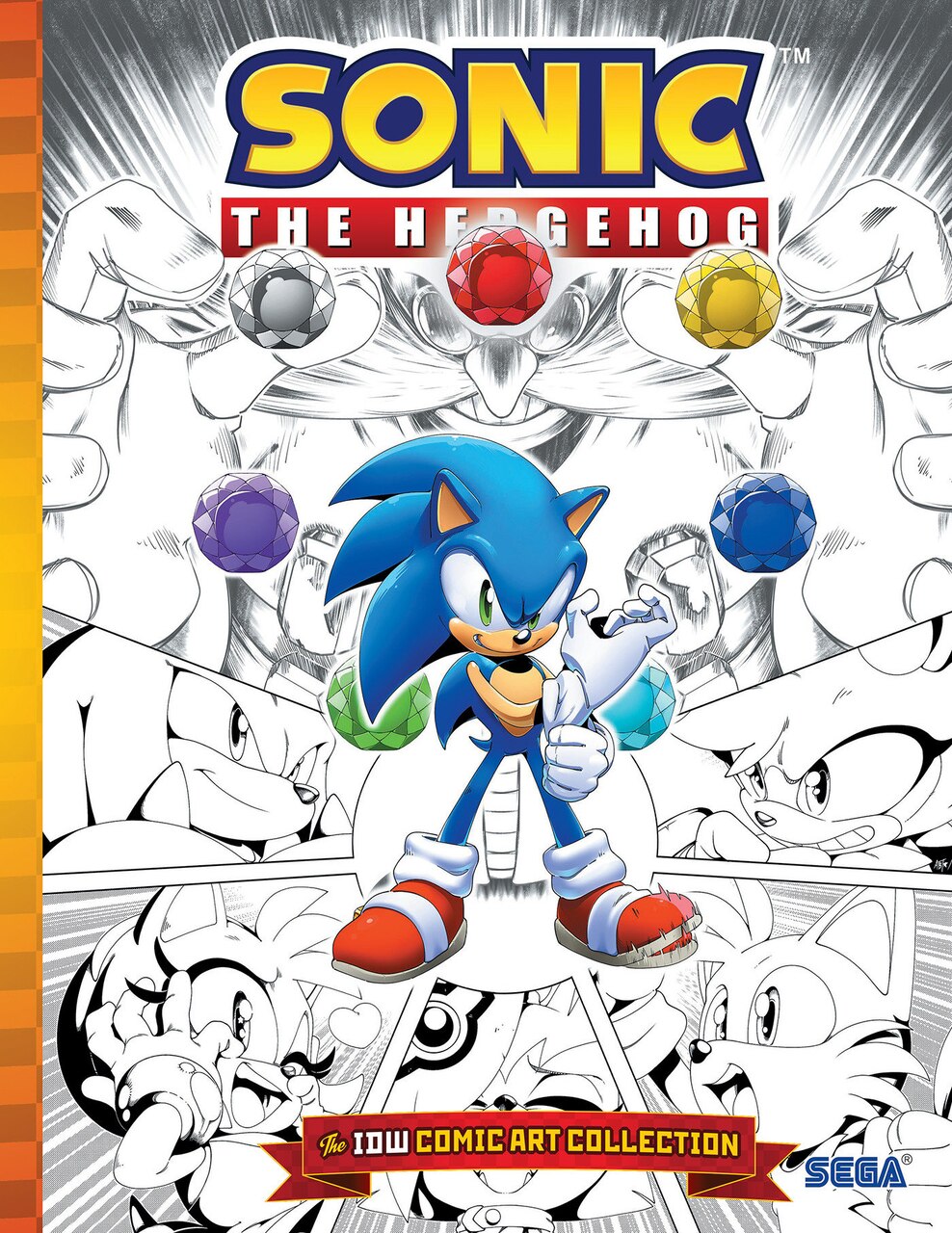 Sonic the Hedgehog: The IDW Comic Art Collection (Hardcover) | Indigo