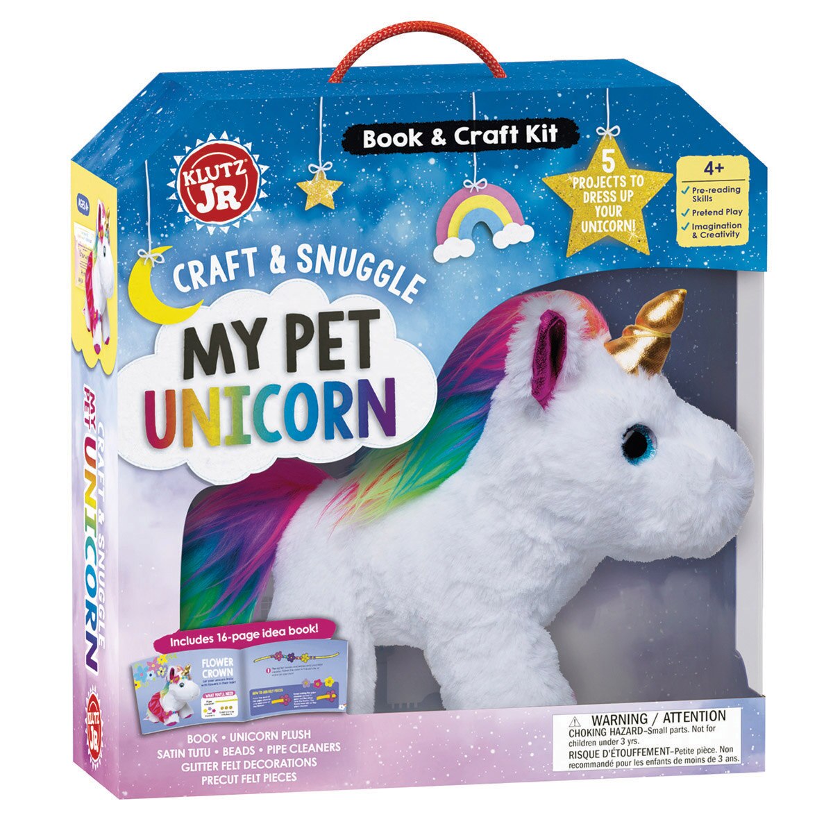 Craft & Snuggle: My Pet Unicorn by Editors of Klutz, (Hardcover