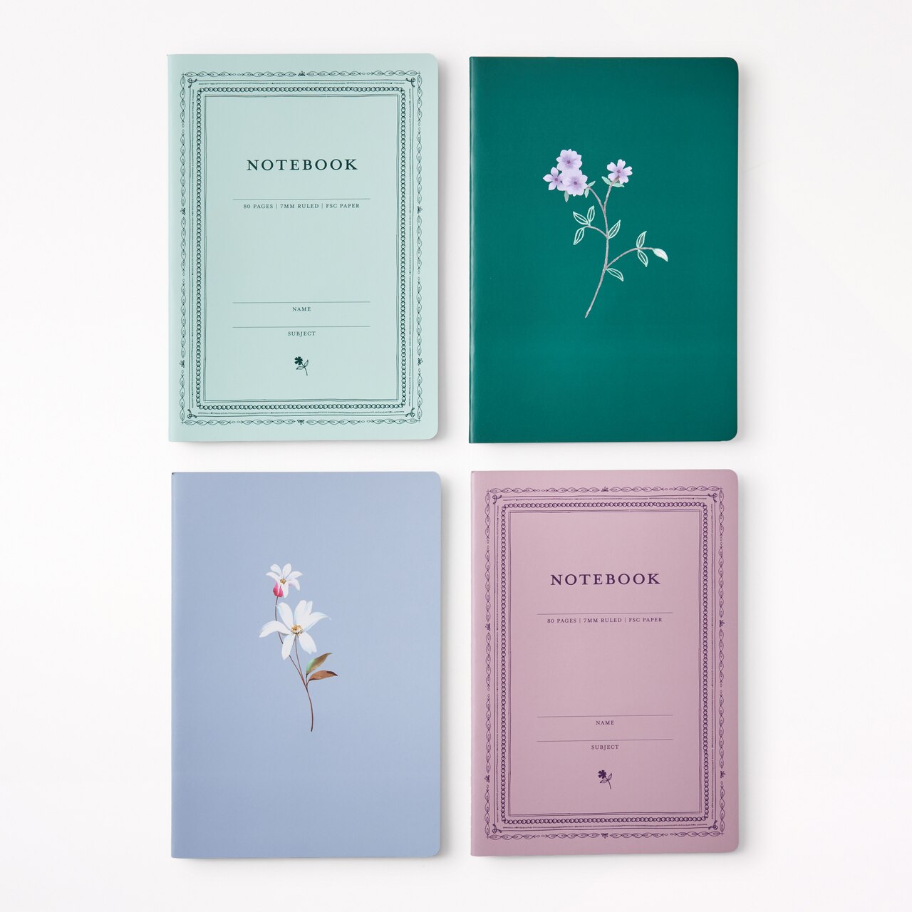 Large Spring Journals, Set of 4 - image 1
