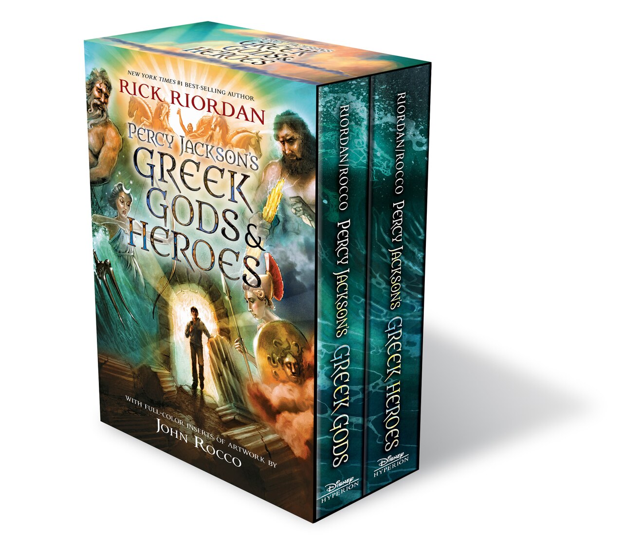 Percy Jackson's Greek Gods & Heroes Boxed Set by Rick Riordan