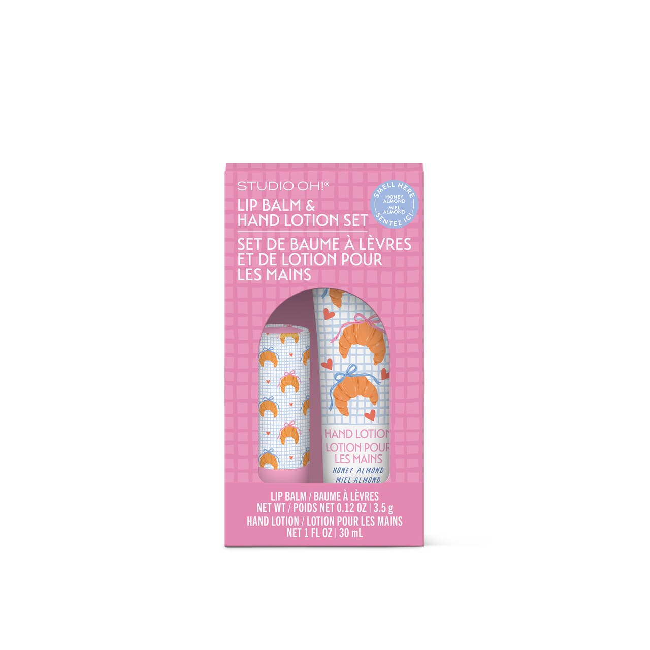 Fresh Croissants Lip Balm & Hand Lotion Set | Indigo