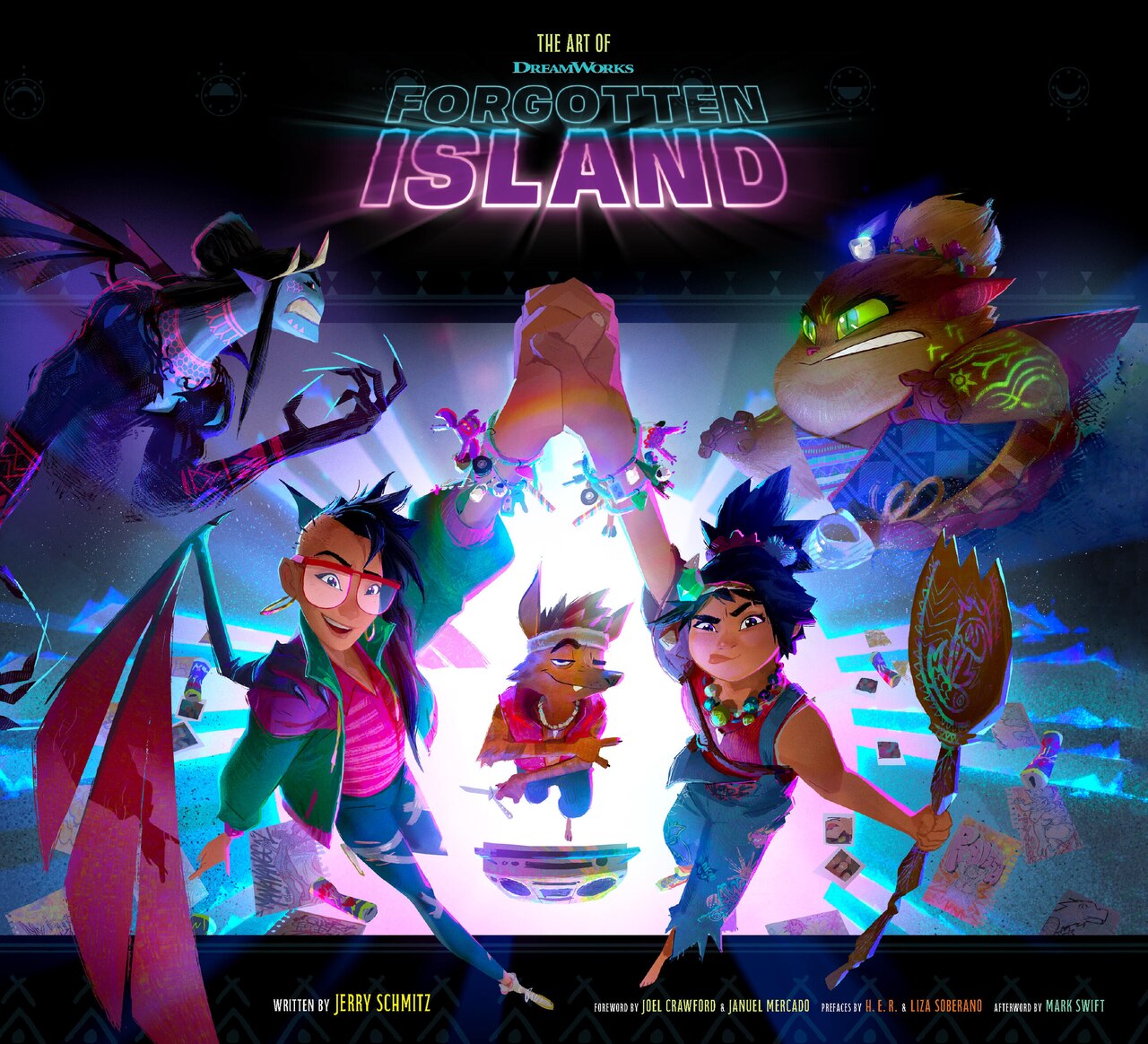 The Art of DreamWorks Forgotten Island by Jerry Schmitz