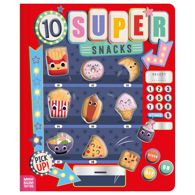 10 Super Snacks by Cara Jenkins, (Board Book) | Indigo